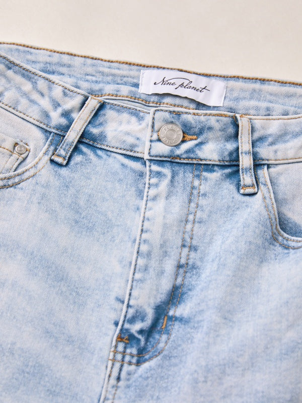 High Waist Stretch Bootcut Denim Pant