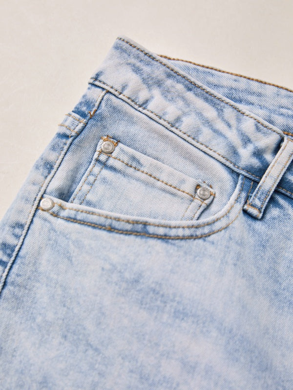 High Waist Stretch Bootcut Denim Pant