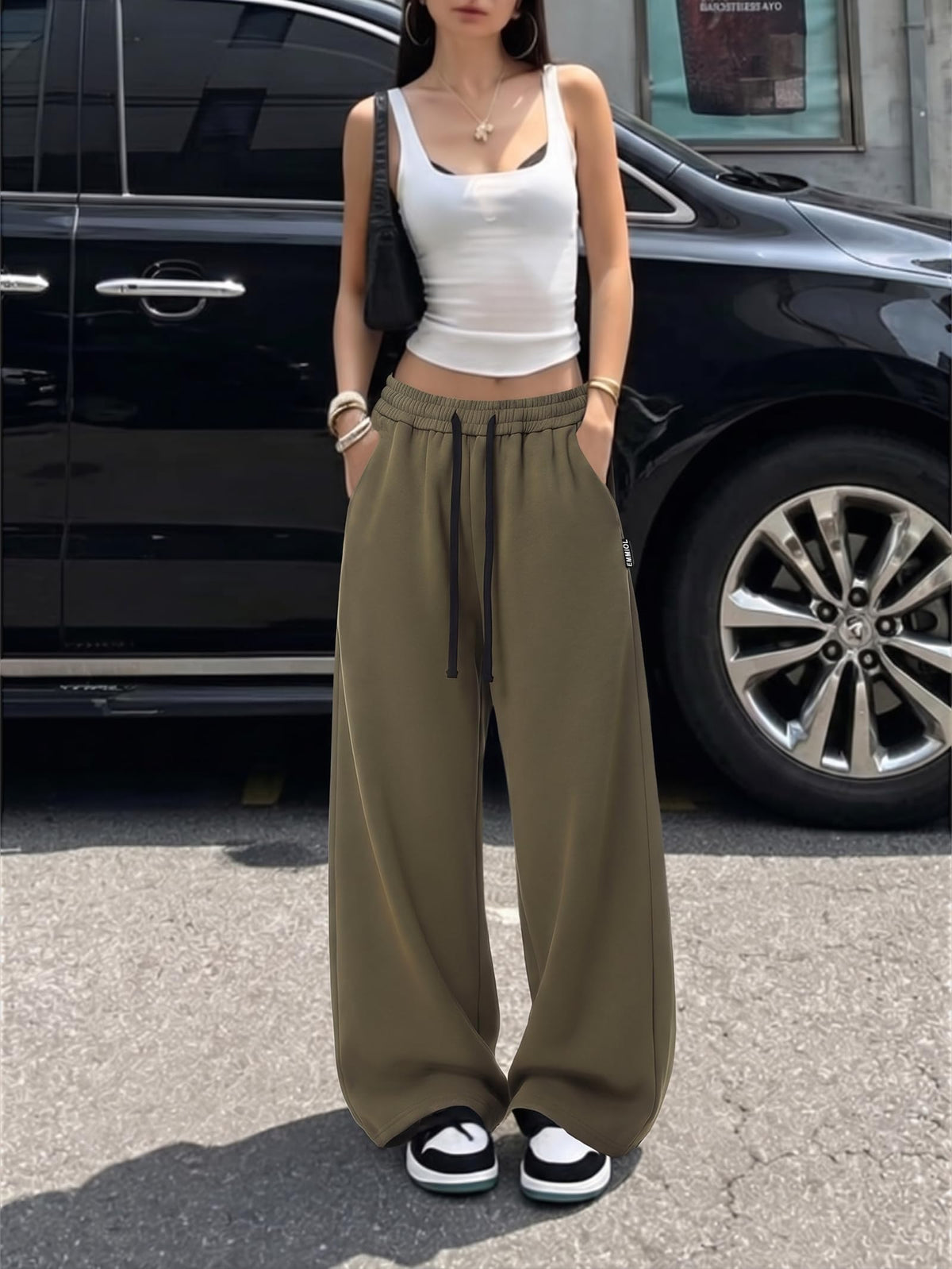 Women's Y2K Loose Fit Barrel Sweatpants