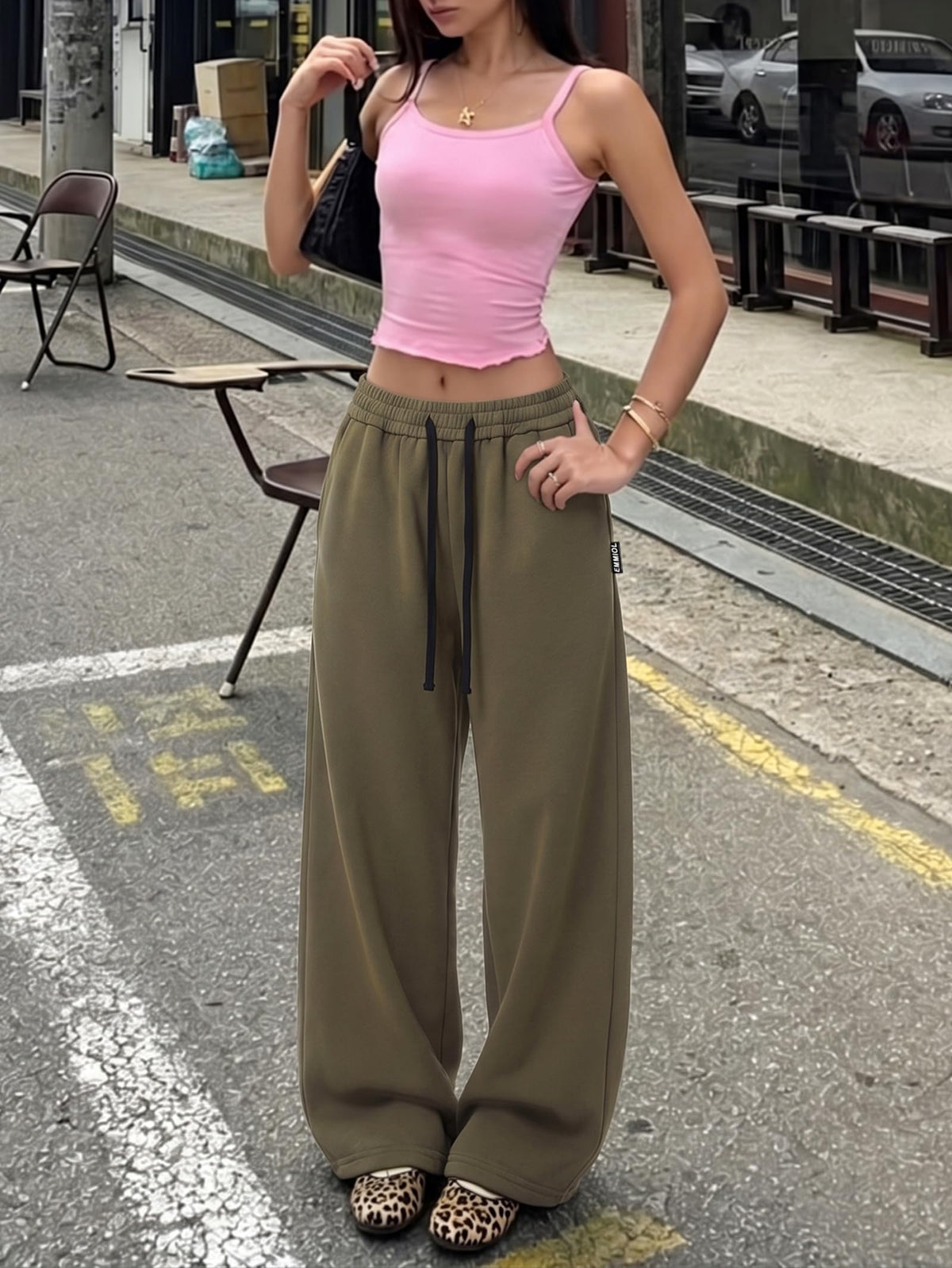 Women's Y2K Loose Fit Barrel Sweatpants