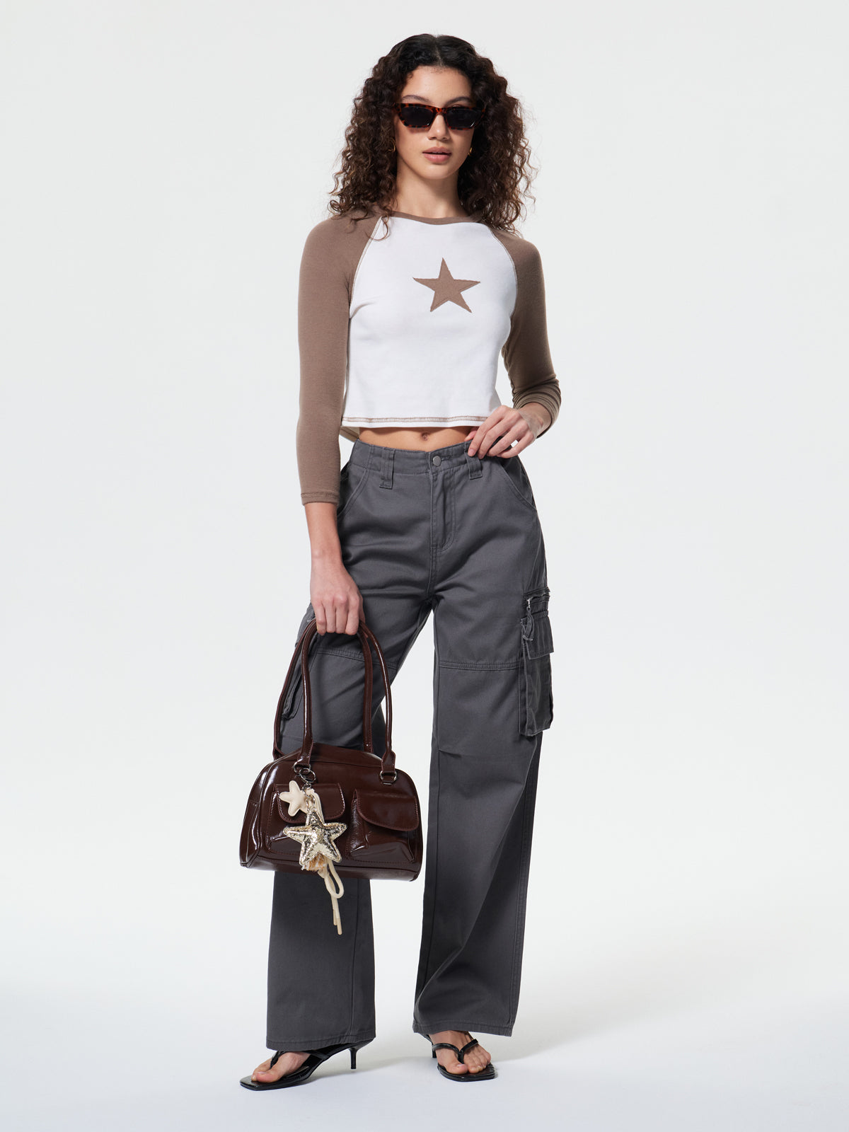 Washed Vintage Baggy Cargo Pants