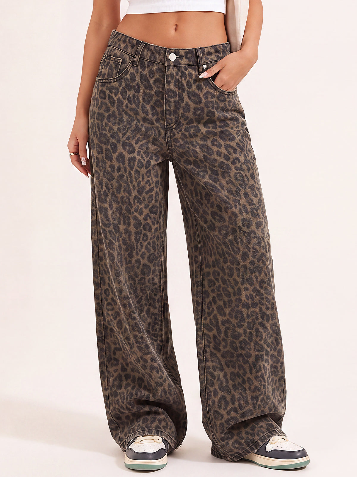 Dark Wash Vintage Baggy Jeans