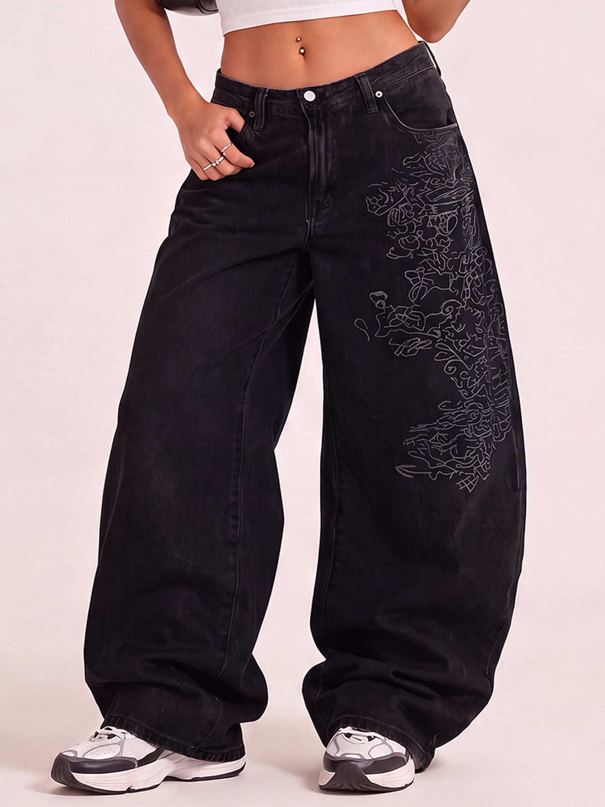American Retro High Street Boyfriend Jeans