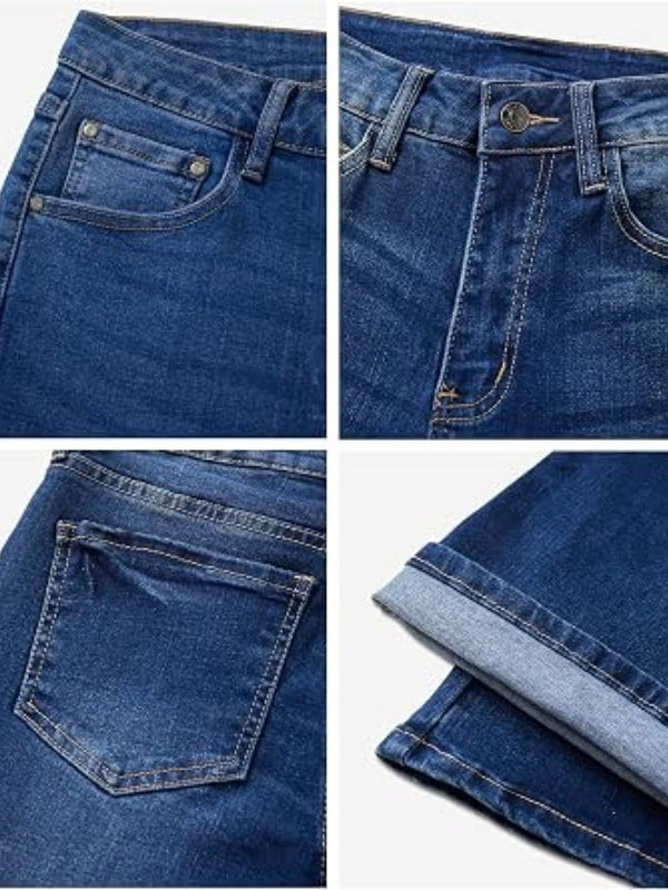 High Waisted Stretch Bootcut Flare Jeans