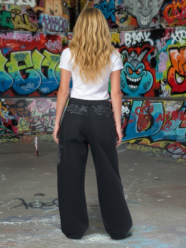 American Retro High Street Boyfriend Jeans