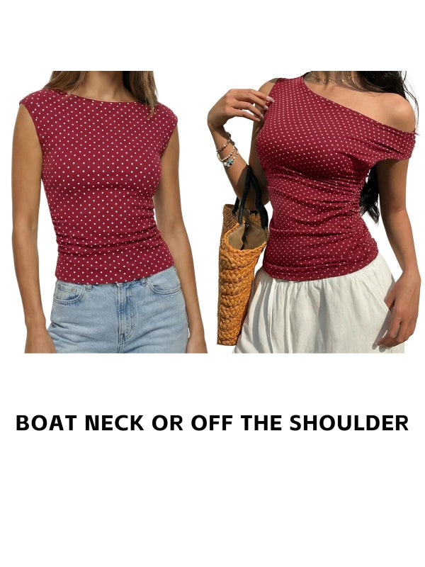 Women's Off Shoulder Tank Top